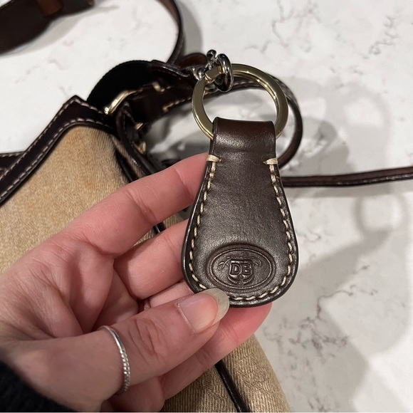 DOONEY & BOURKE Vintage 90s Monogram Crossbody Bag - Picture 15 of 16